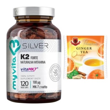 MYVITA Witamina K2 100mcg Silver SERCE KOŚCI 120K