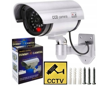 ATRAPA KAMERY ZEWNĘTRZNEJ MONITORINGOWEJ 360