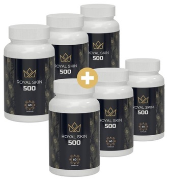6x Royal Skin 500 TRĄDZIK STOP ! Gładka Skóra!