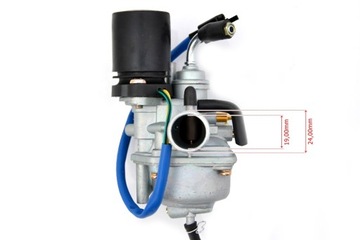 Карбюратор 2T 17,5 мм, 50-70 см3, PHVA Yamaha Scooter Jog Type, автоматический дроссель