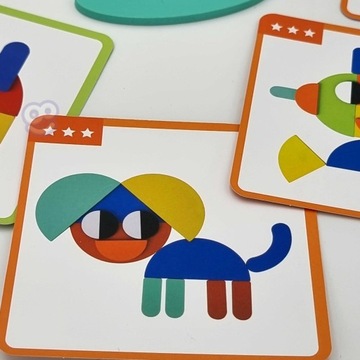 ДЕРЕВЯННАЯ ЛОГИЧЕСКАЯ ПАЗЛ МОНТЕССОРИ