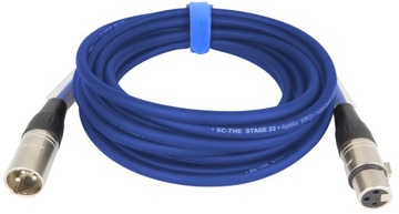 SOMMER STAGE NIEBIESKI KABEL MIKROFONOWY XLR 25m