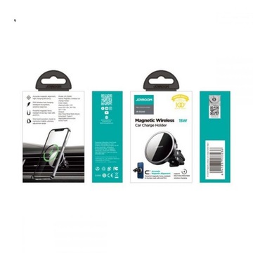 Samochodowy uchwyt magnetyczny indukcyjna ładowarka Qi 15W MagSafe do iPhon