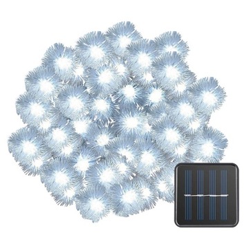 50 Led 7 M Lampki Solarne Ogrodowe Żarówka Lampa
