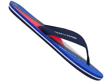 TOMMY HILFIGER FLIP FLOP JAPONKI KLAPKI PLAŻA BASENOWE