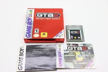 Grand Theft Auto 2 Gta 2 GBC GameBoy Цвет