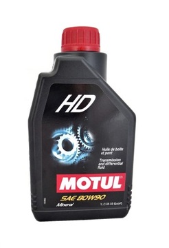 OLEJ PRZEKŁADNI MINERALNY MOTUL HD 80W90 1L QUAD