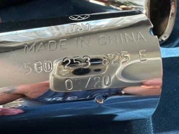 ВЫХЛОПНАЯ НАСАДКА VW TIGUAN GOLF VII КАК НОВАЯ