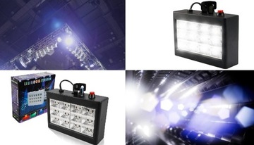 СТРОБОСКОП БЕЛЫЙ ДИСКОТЕЧНЫЙ СВЕТ ЦВЕТНОЙ ТЕЛЕФОН 12 СВЕТОДИОДНЫХ ЗВУКОВЫХ ДАТЧИКОВ