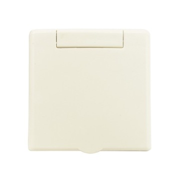 GNIAZDO SSĄCE QUADRO KOLOR KREMOWY 80x80 mm