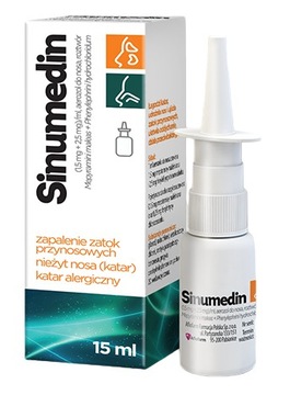 SINUMEDIN lek spray na zatoki katar alergię 15 ml
