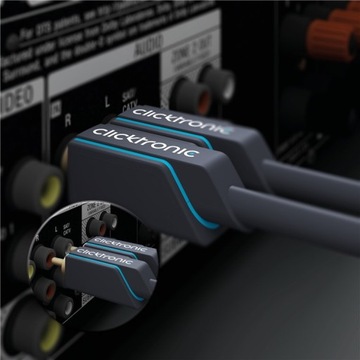 Стереоаудио коаксиальный кабель Cinch RCA, 0,5 м