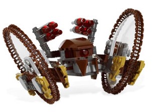 LEGO Star Wars 7670 Hailfire Droid Sam Pojazd