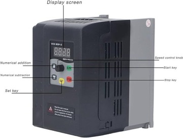 ИНВЕРТОР AC220-240V VFD ВЕКТОРНОЕ УПРАВЛЕНИЕ ДВИГАТЕЛЕМ YUFUDE НИЗКИЙ ШУМ