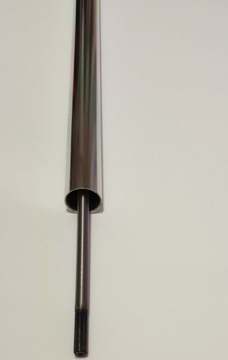 ТРУБКА + ВАЛ БЕНЗИНОВОГО КОРОТКОГО ТРИММЕРА 26ММ 9 зубьев 8мм