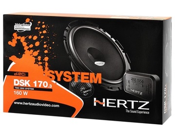 HERTZ GŁOŚNIKI SAMOCHODOWE SYSTEM 165MM DO CITROEN JUMPER PEUGEOT BOXER