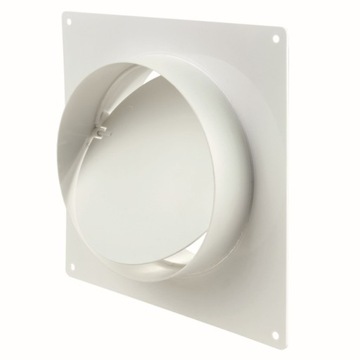 Łącznik kanałów okrągłych fi150mm z zaworem zwrotnym i kołnierzem PCV VENTS