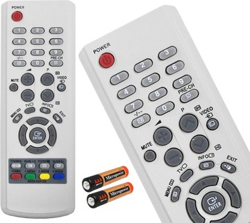 PILOT DO TV SAMSUNG UNIWERSALNY BATERIE GRATIS MODEL 4459-00312A