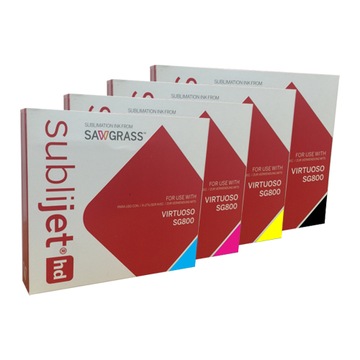 CMYK Sawgrass SubliJet-HD do Vrtuoso SG800