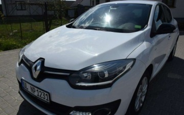 Renault Megane III Hatchback Facelifting 2013 1.6 16V 110KM 2015 Renault Megane 1.6 MPI Klima Navi 65 TYS KM Oryginal Lakier Sprowadzony, zdjęcie 7