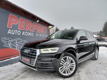 Audi Q5 II SUV 2.0 TFSI 252KM 2018 Audi Q5 Quattro Kamera Radar Full LED Skora Panorama 2.0 Benzyna 252KM