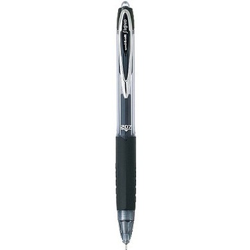 Pióro żel.UMN-207ND czarny NEEDLE POINT igłowa koń