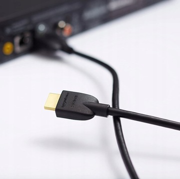 AmazonBasics HL-007311 kabel HDMI 7,6 m HDMI Typu A (Standard) Czarny