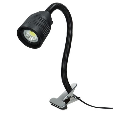 Lampa maszynowa 5W LED ABS z uchwytem klipsowym