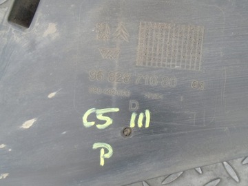 CITROEN C5 III PLAST KRYT PODVOZKU PRAVÁ LEVÝ