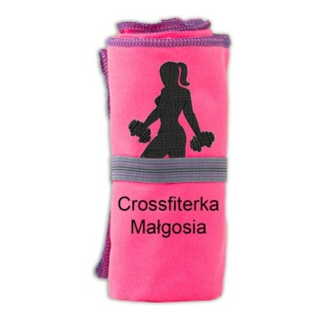 Prezent dla crossfiterki ręcznik szybkoschnący