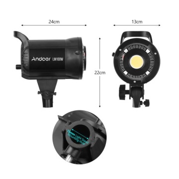 Светодиодное освещение для фотосъемки Andoer 100W 5600K