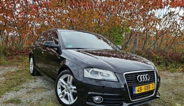 Audi A3 8P Hatchback 3d 1.8 TFSI 160KM 2012 Audi A3 Sportback S-LINE 1.8Turbo 160ps Navi Ledy Bixenon Polskory Parktro, zdjęcie 3