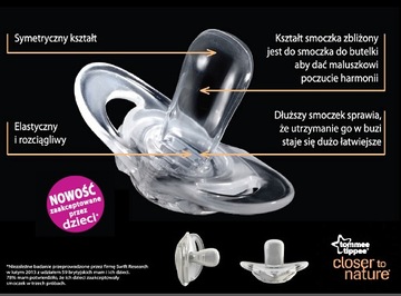 Соска NIGHT SOOTHING 18 М+ TOMMEE TIPPEE 1 ШТ.