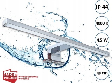 Шкаф для ванной комнаты Sonoma 80x50 см 6 светодиодных полков зеркальное освещение