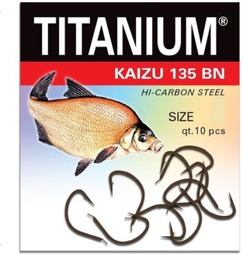 HACZYKI ROBINSON TITANIUM KAIZU 10szt ROZM.6