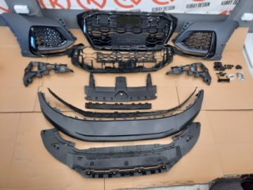 Bodykit bamperis priekis galas Audi Q8 18-23, RSQ8 stilius 0754213370220 – nuotrauka 10