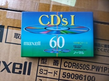 Maxell CDs1 60 1992 NOWA Japan-1szt