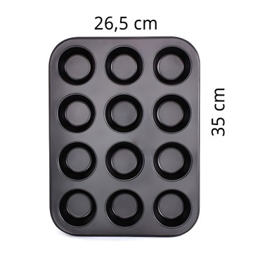 ФОРМА ДЛЯ ВЫПЕЧКИ МАФФИНОВ, 12 ШТ.