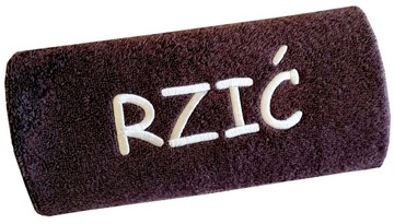 Ręcznik z NAPIS gymba rzić IMIĘ prezent NIEJ NIEGO
