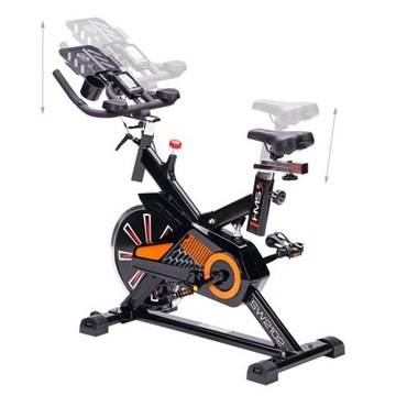 SW2102 TRENINGOWY ROWER SPINNINGOWY WYŚWIETLACZ APLIKACJA BLUETOOTH HMS