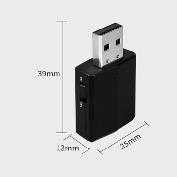 ЗВУКОВОЙ ПРИЕМНИК АДАПТЕР BLUETOOTH USB + AUX