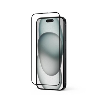 Apple iPhone 15 6GB/128GB 5G Black + szkło Crong Anti-Bacterial 3D Armour