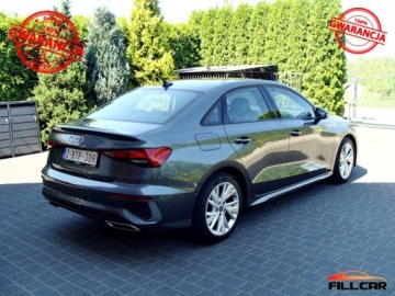 Audi A3 8Y Limousine 2.0 35 TDI 150KM 2022 Audi A3 Limousine A3 2.0 TDI Virtual Cockpit Klimatronik Serwis FULL LED, zdjęcie 4