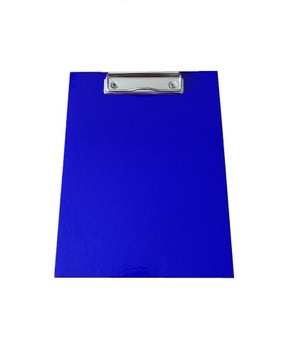 Deska z clipem clipboard A5 tekturowa niebieska