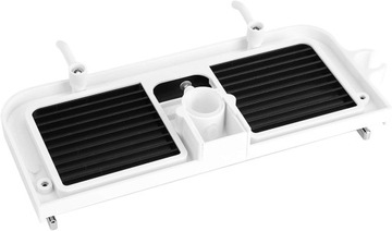 ПОЛКА ДЛЯ ВАННОЙ ПОДВЕШИВАЕМАЯ ПОД ДУШЕМ НА РУЧКЕ БЕЗ ОРГАНИЗАТОРА ДЛЯ СВЕРЛЕНИЯ