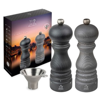 Zestaw młynków do soli i pieprzu 18cm PARIS u'Select grafit PEUGEOT