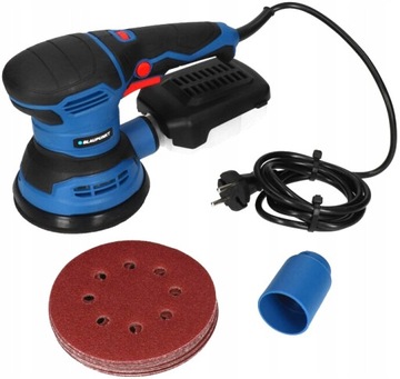 ЭКСЦЕНТРИЧЕСКАЯ ШЛИФОВАЛЬНАЯ МАШИНА С ЭЛЕКТРИЧЕСКОЙ РЕГУЛИРОВКОЙ BLAUPUNKT PAPIER