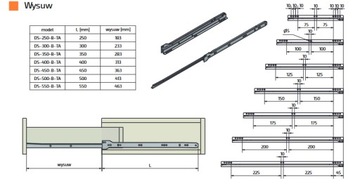 Направляющая роликовая L-350 белая