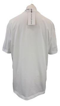 T-shirt koszulka gładka biała CALVIN KLEIN JEANS L