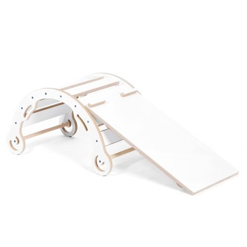 Качалка с подушкой + горка 2 в 1 - стена + подушка. комплект 3в1